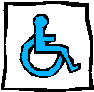 wheelchair accessible icon
